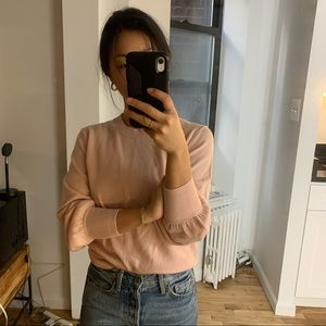 Everlane Cashmere Lantern Sleeve Sweater NWT